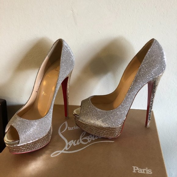 Christian Louboutin Lady Peep 150  36 / US 6 , Authentic - Picture 3 of 13